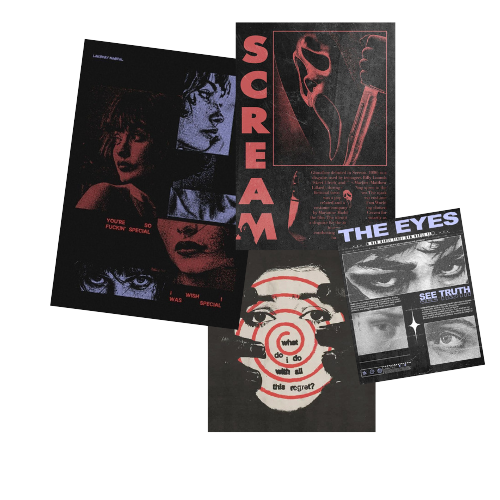 Grunge Posters mod for The Sims 4 