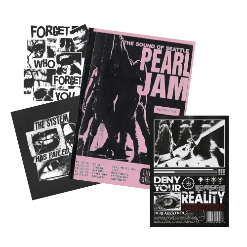 Grunge Posters mod for The Sims 4 