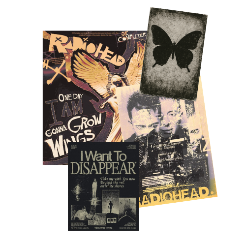 Grunge Posters mod for The Sims 4 