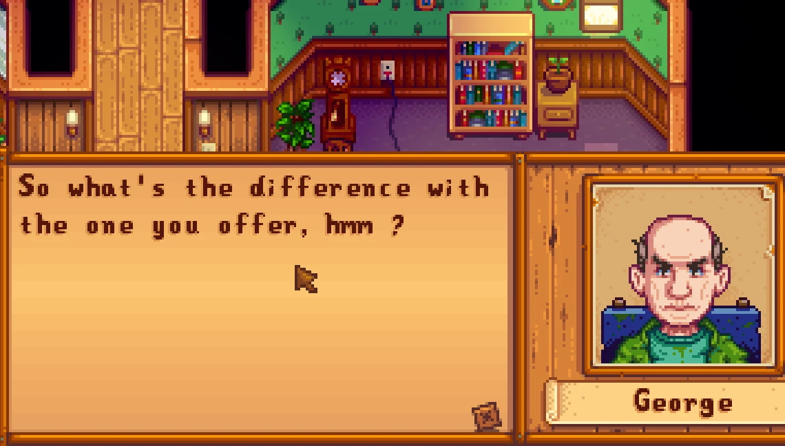 Harvey Apologizes mod for Stardew Valley