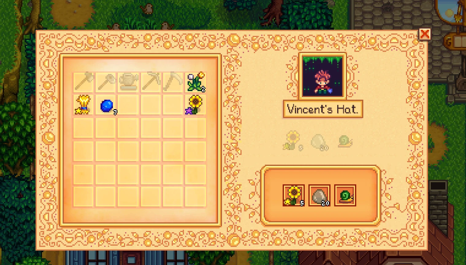 Lumisteria Missing Hats Bundles mod for Stardew Valley