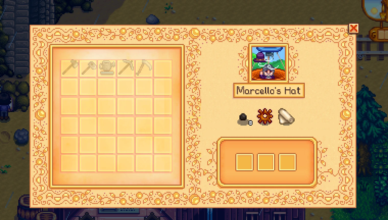 Lumisteria Missing Hats Bundles mod for Stardew Valley