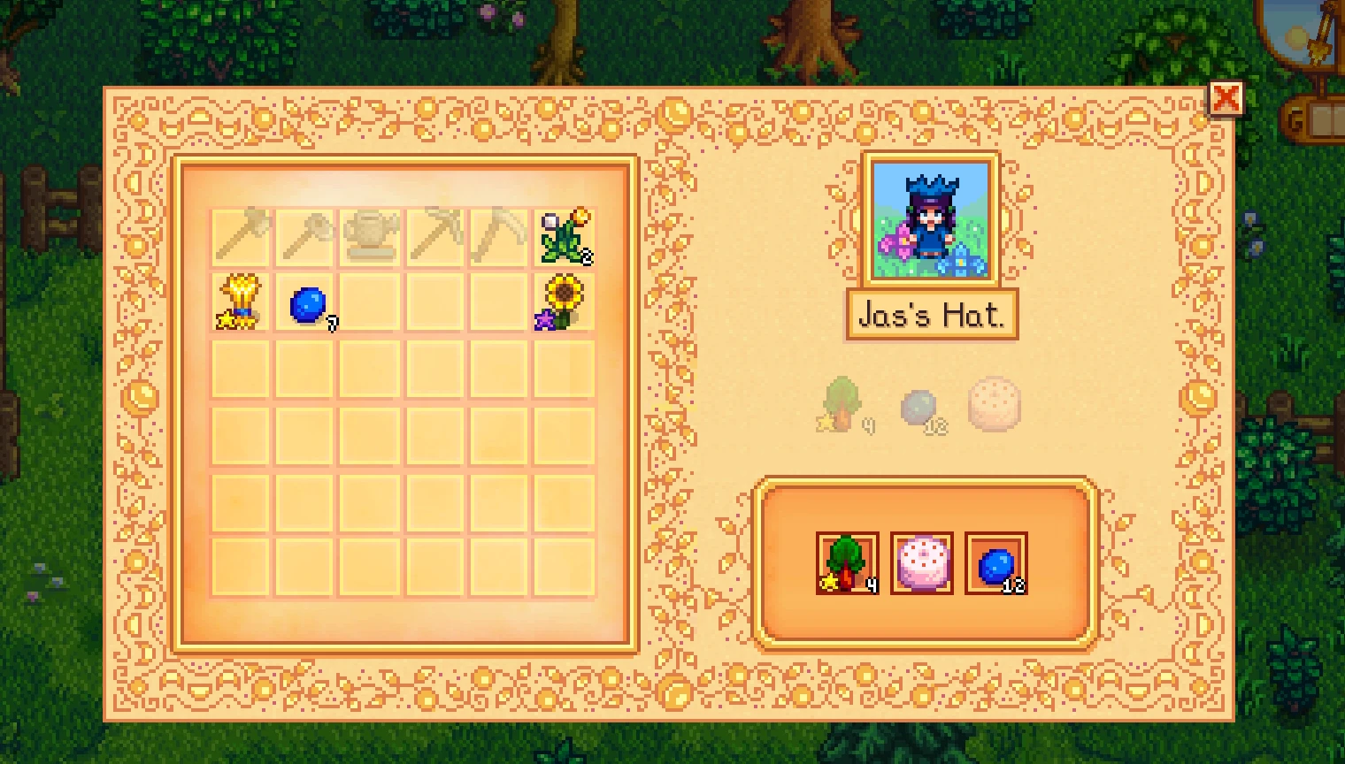 Lumisteria Missing Hats Bundles mod for Stardew Valley