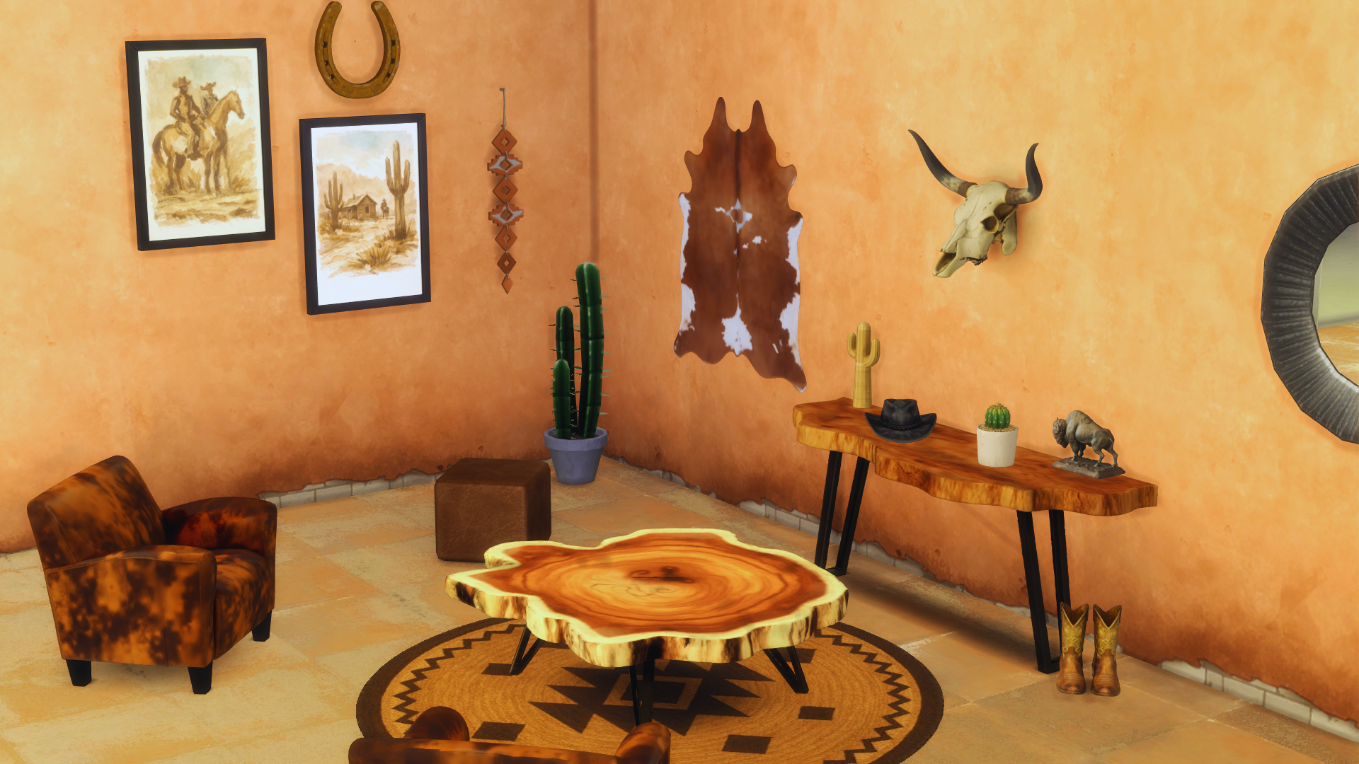 Western mod for The Sims 4 