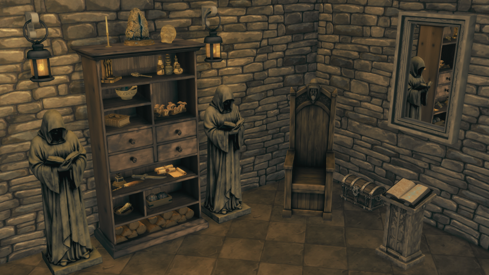 Arcane Archivist mod for The Sims 4 