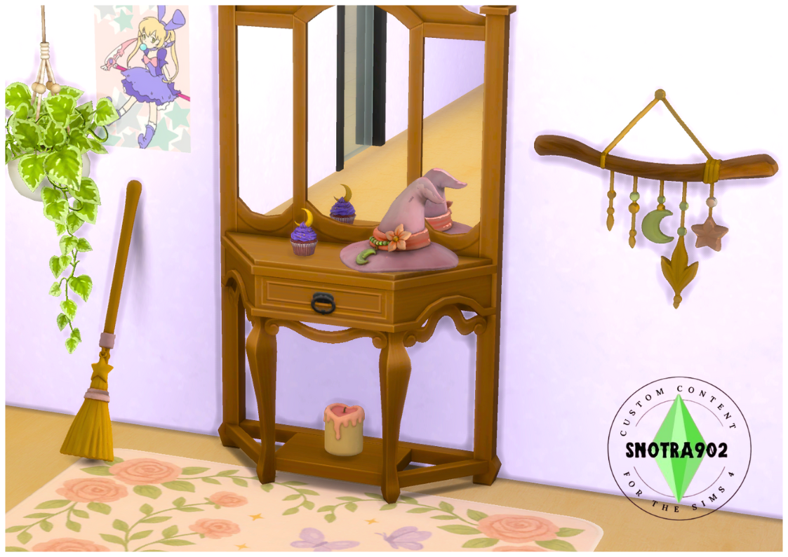 Kawaii Witch mod for The Sims 4 