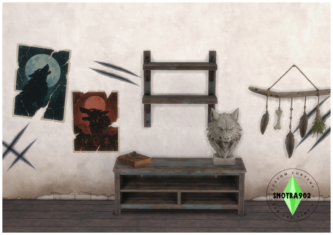 Lunar Howl 1 mod for The Sims 4 
