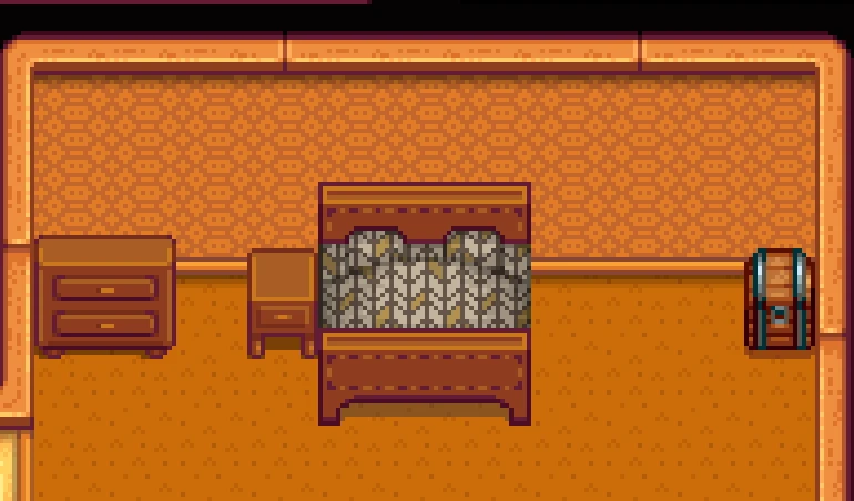 Lumisteria Interior Recolor mod for Stardew Valley