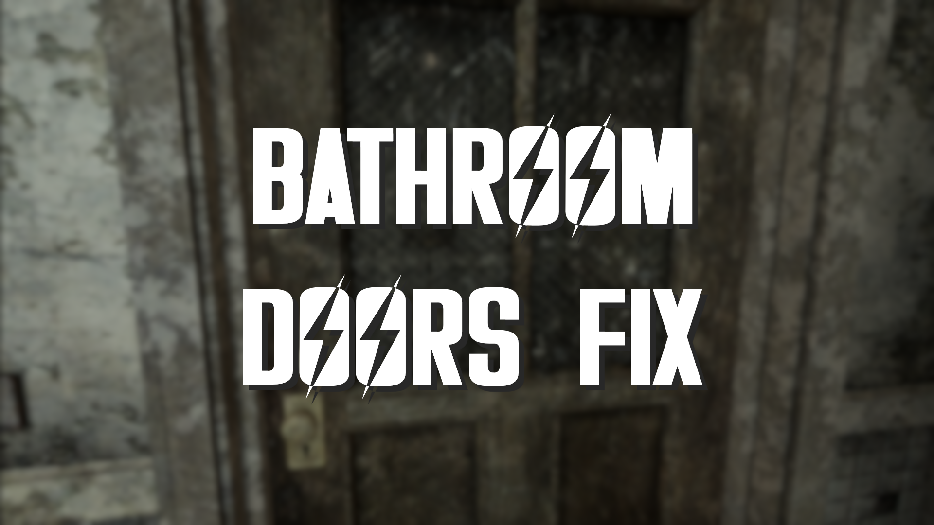 Bathroom Doors Fix mod for Fallout: New Vegas