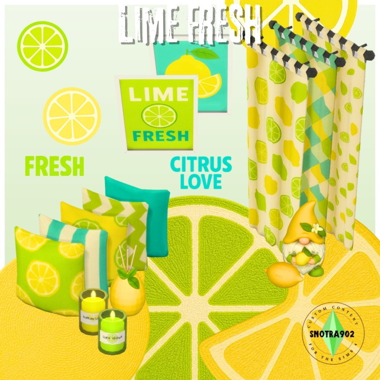 Lime Fresh mod for The Sims 4 