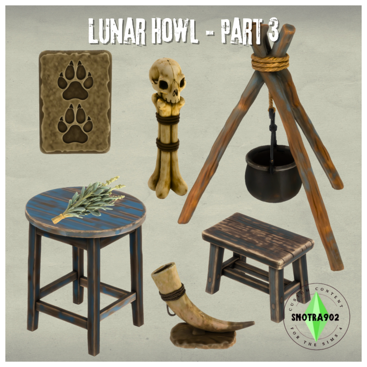 Lunar Howl 3 mod for The Sims 4 