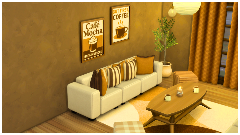 Mocha Warmth mod for The Sims 4 