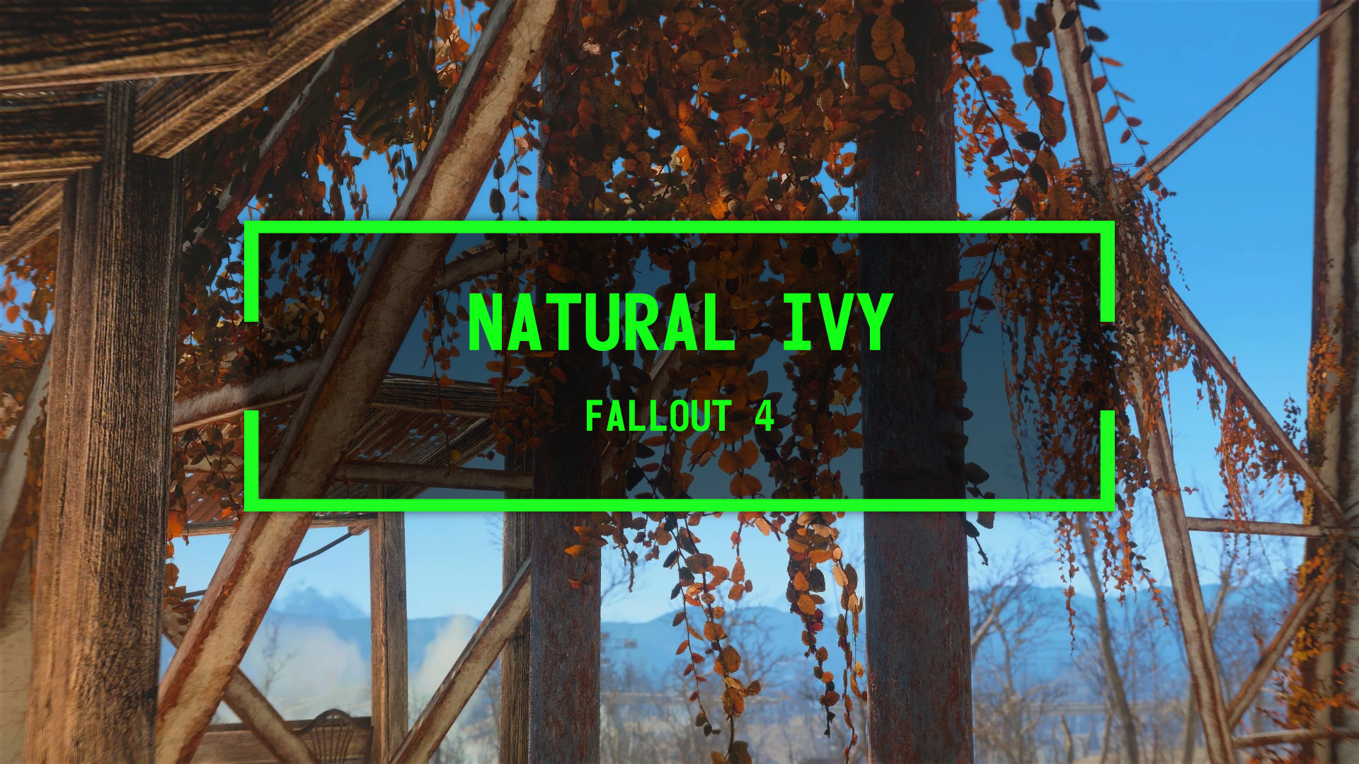 Natural Ivy mod for Fallout 4