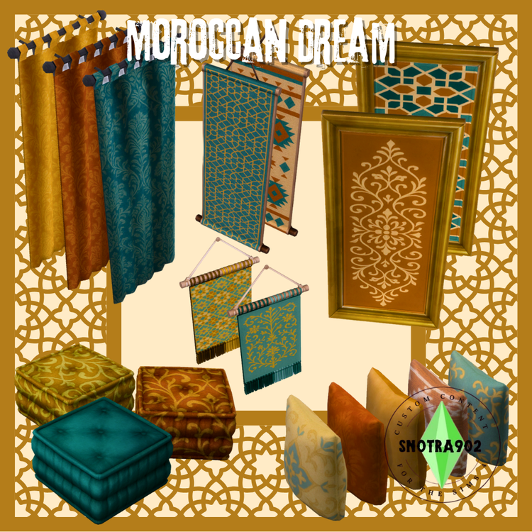 Moroccan Dream mod for The Sims 4 
