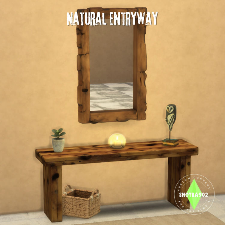 Natural Entryway mod for The Sims 4 