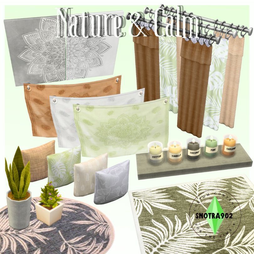 Nature & Calm mod for The Sims 4 