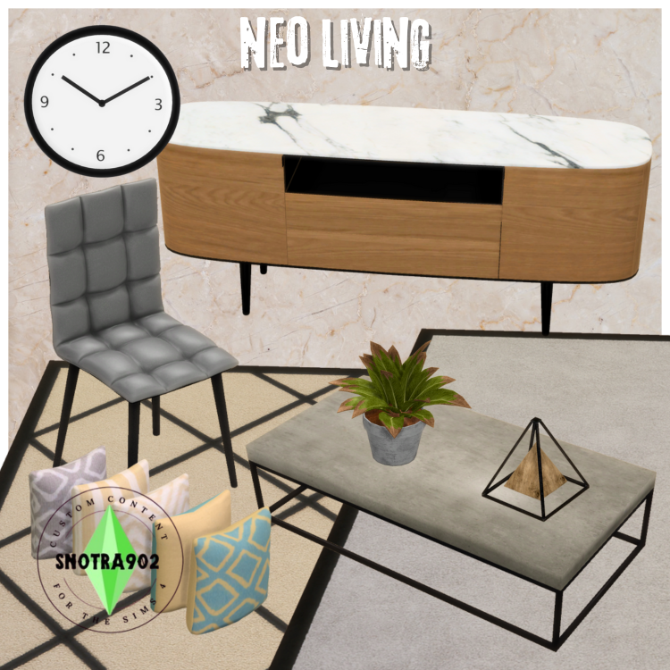 Neo Living mod for The Sims 4 