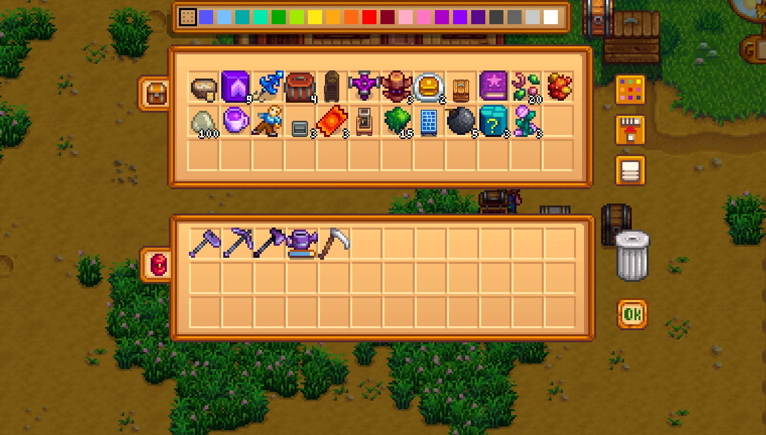 Lumisteria Progress Toward Perfection mod for Stardew Valley