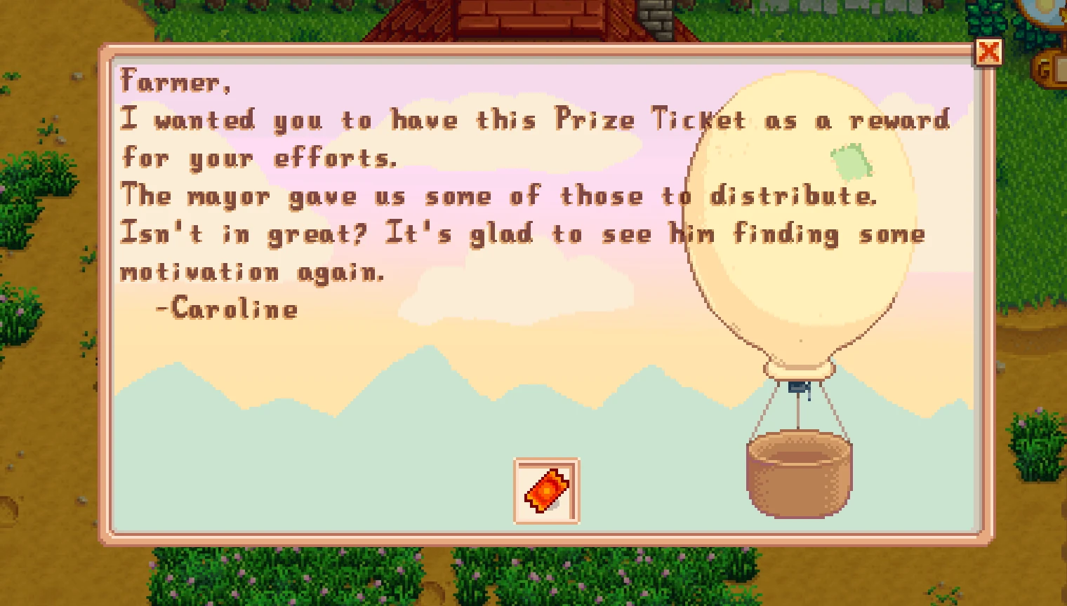 Lumisteria Progress Toward Perfection mod for Stardew Valley