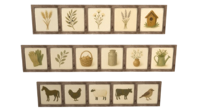 Rural Harmony mod for The Sims 4 