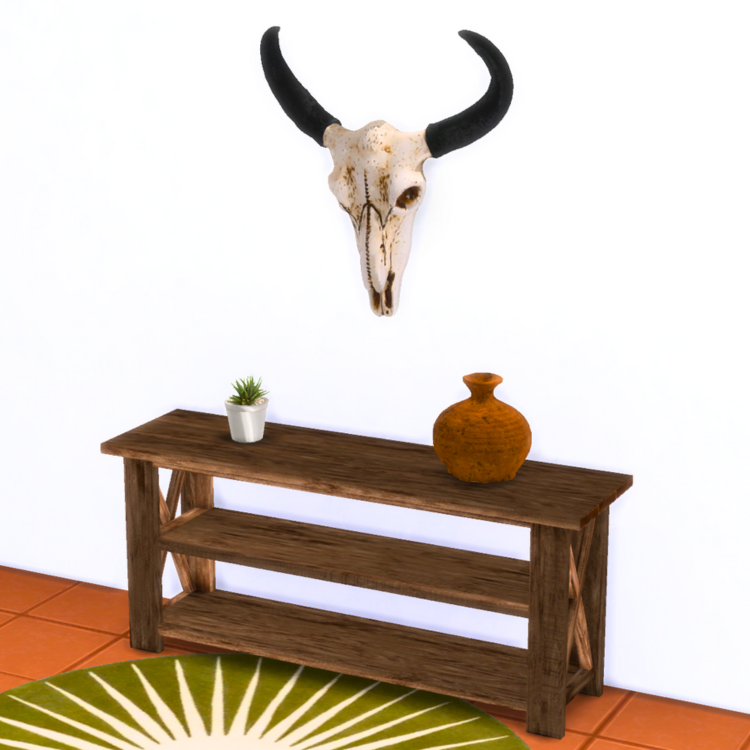 Rustic House mod for The Sims 4 