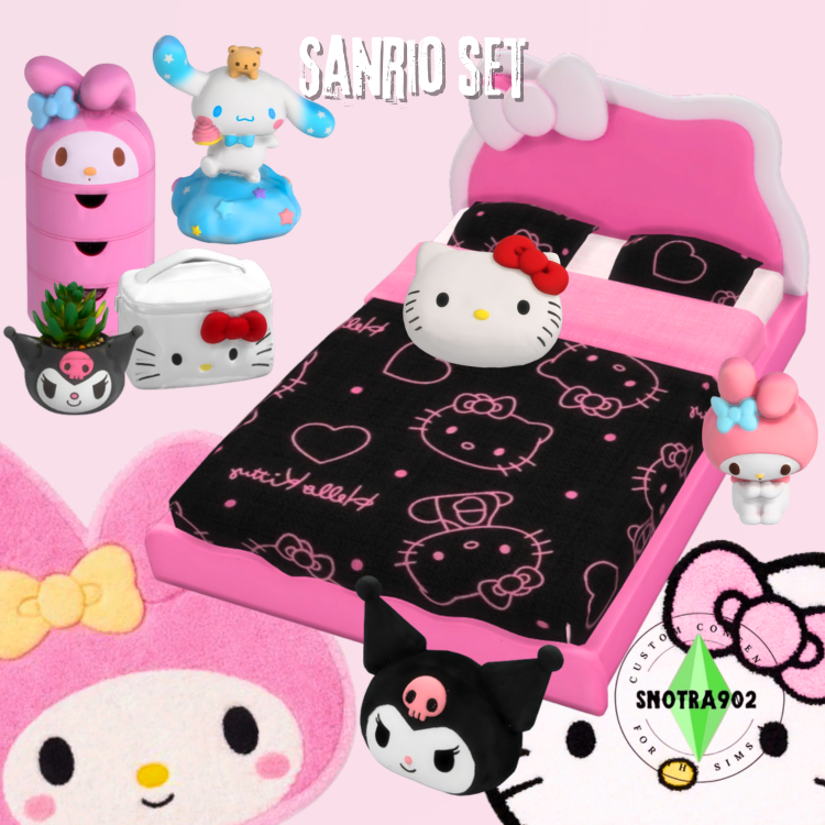 Sanrio Set mod for The Sims 4 