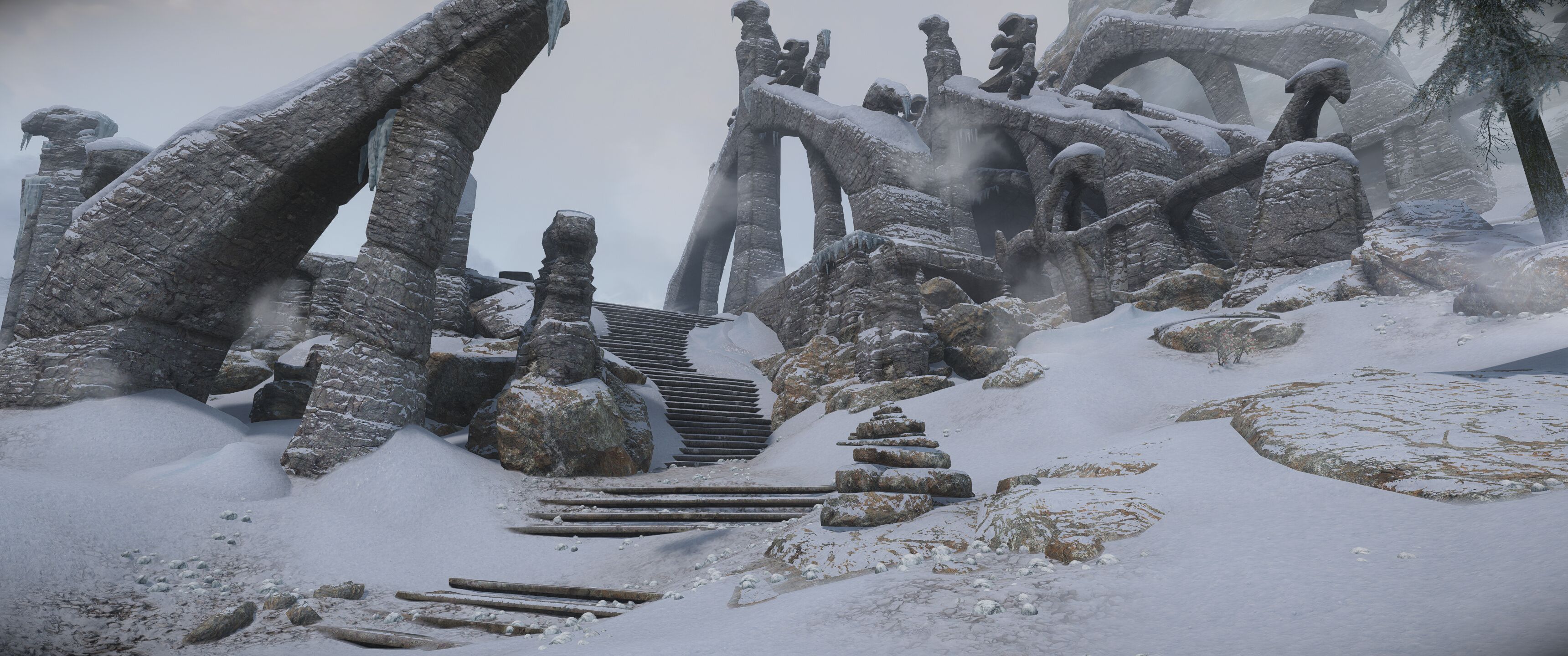 Bleak Falls Barrow mod for The Elder Scrolls V: Skyrim Special Edition