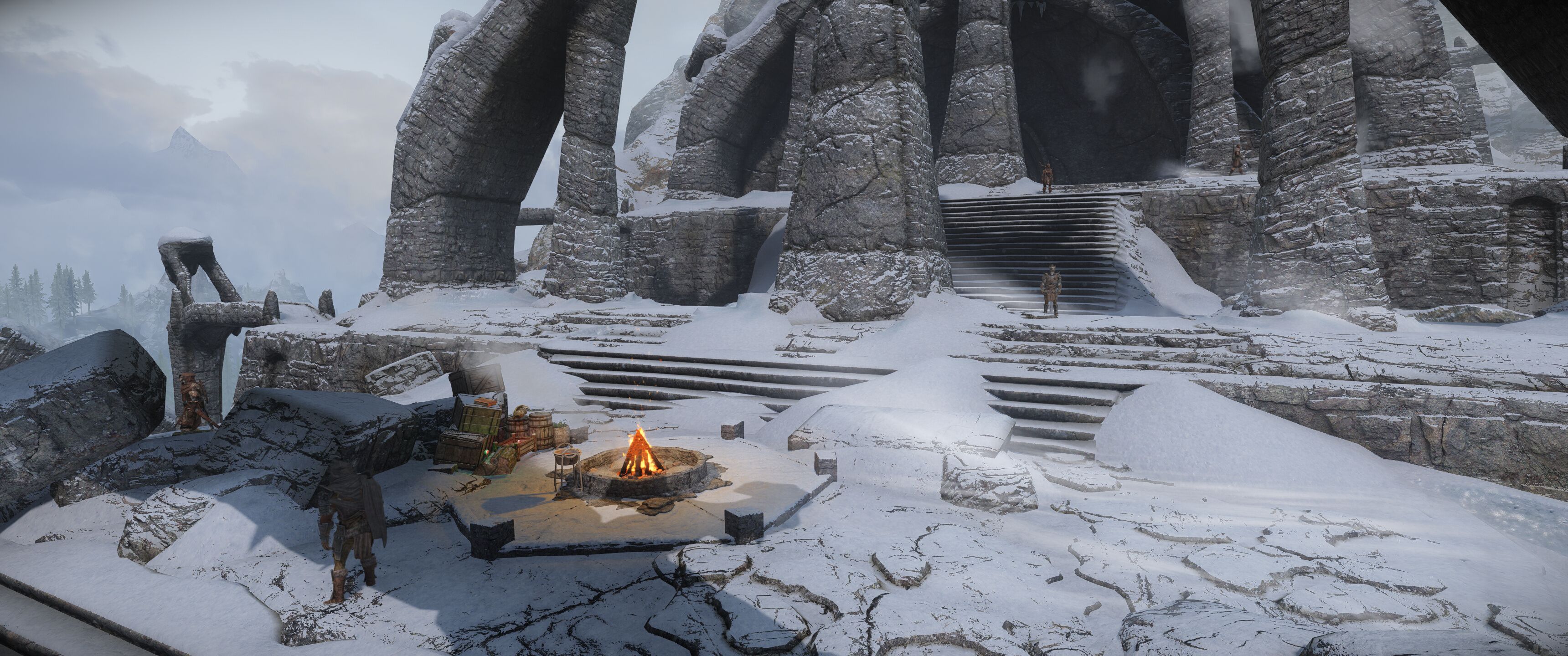 Bleak Falls Barrow mod for The Elder Scrolls V: Skyrim Special Edition