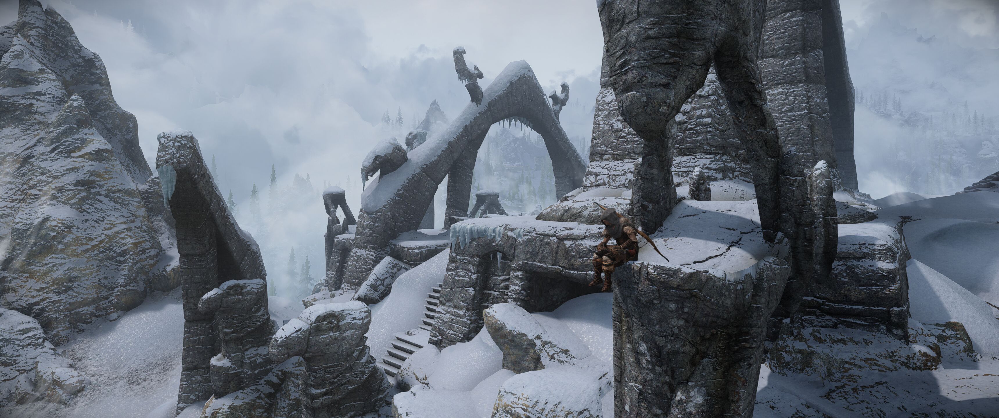 Bleak Falls Barrow mod for The Elder Scrolls V: Skyrim Special Edition