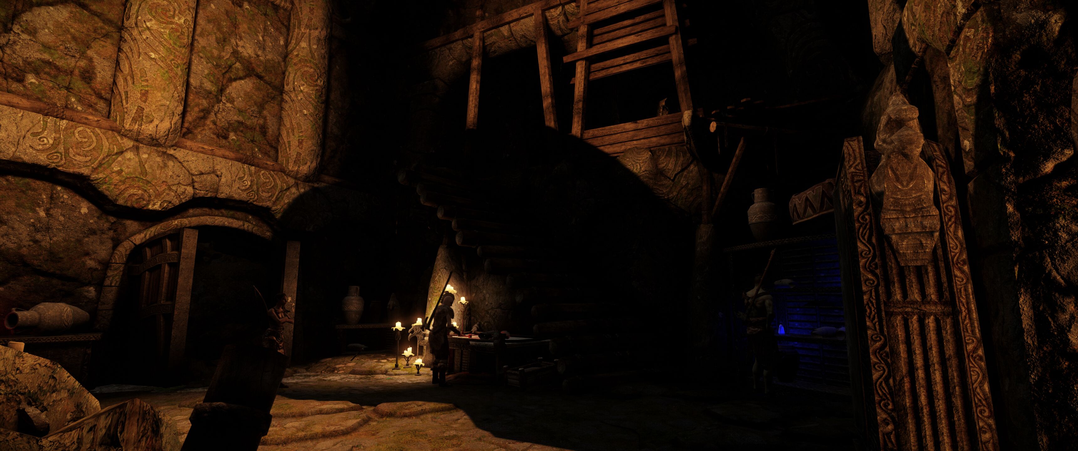 Bleak Falls Barrow mod for The Elder Scrolls V: Skyrim Special Edition