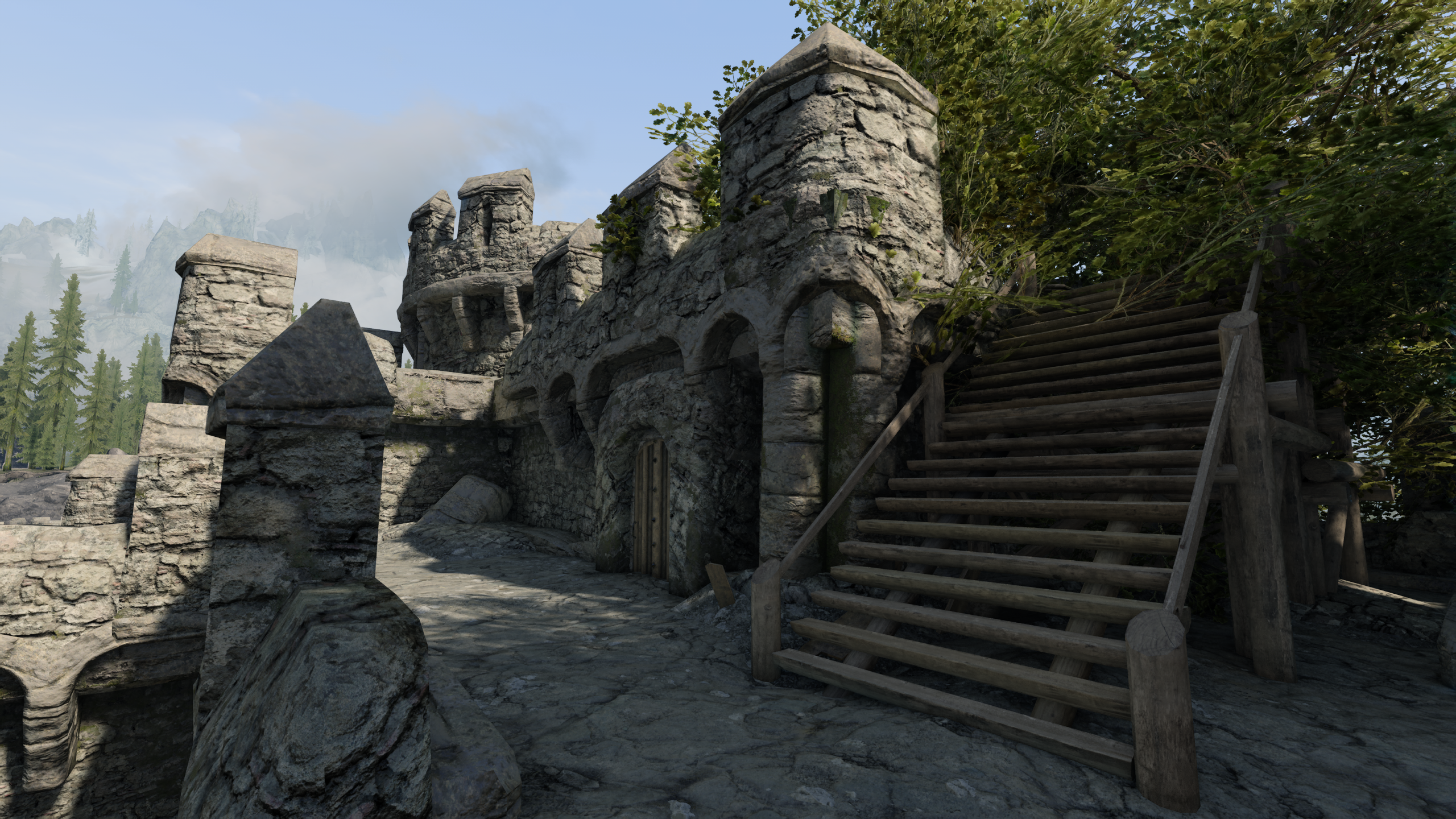 Imperial Forts Remake - PBR mod for The Elder Scrolls V: Skyrim Special Edition