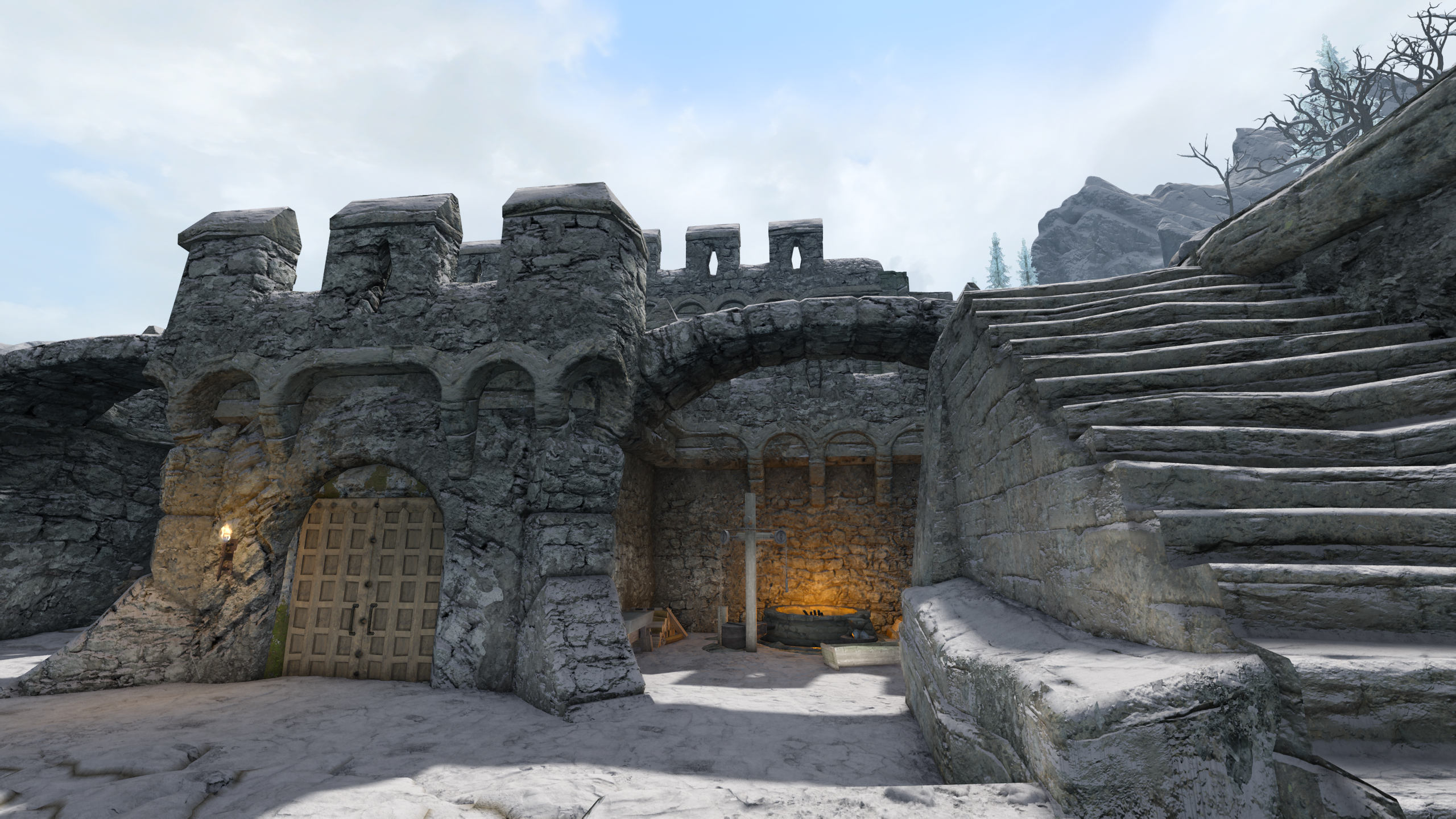 Imperial Forts Remake - PBR mod for The Elder Scrolls V: Skyrim Special Edition