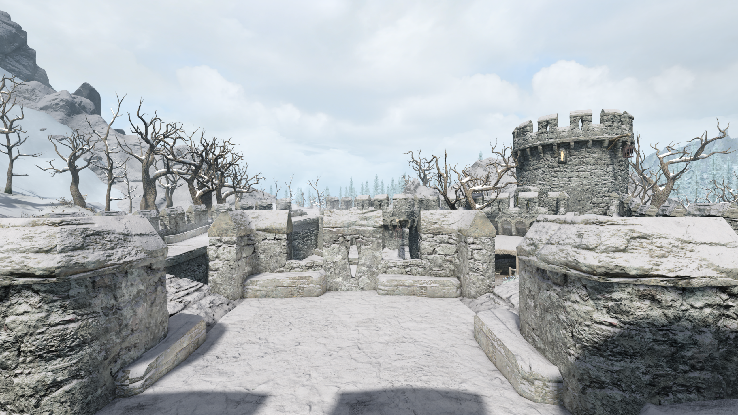 Imperial Forts Remake - PBR mod for The Elder Scrolls V: Skyrim Special Edition