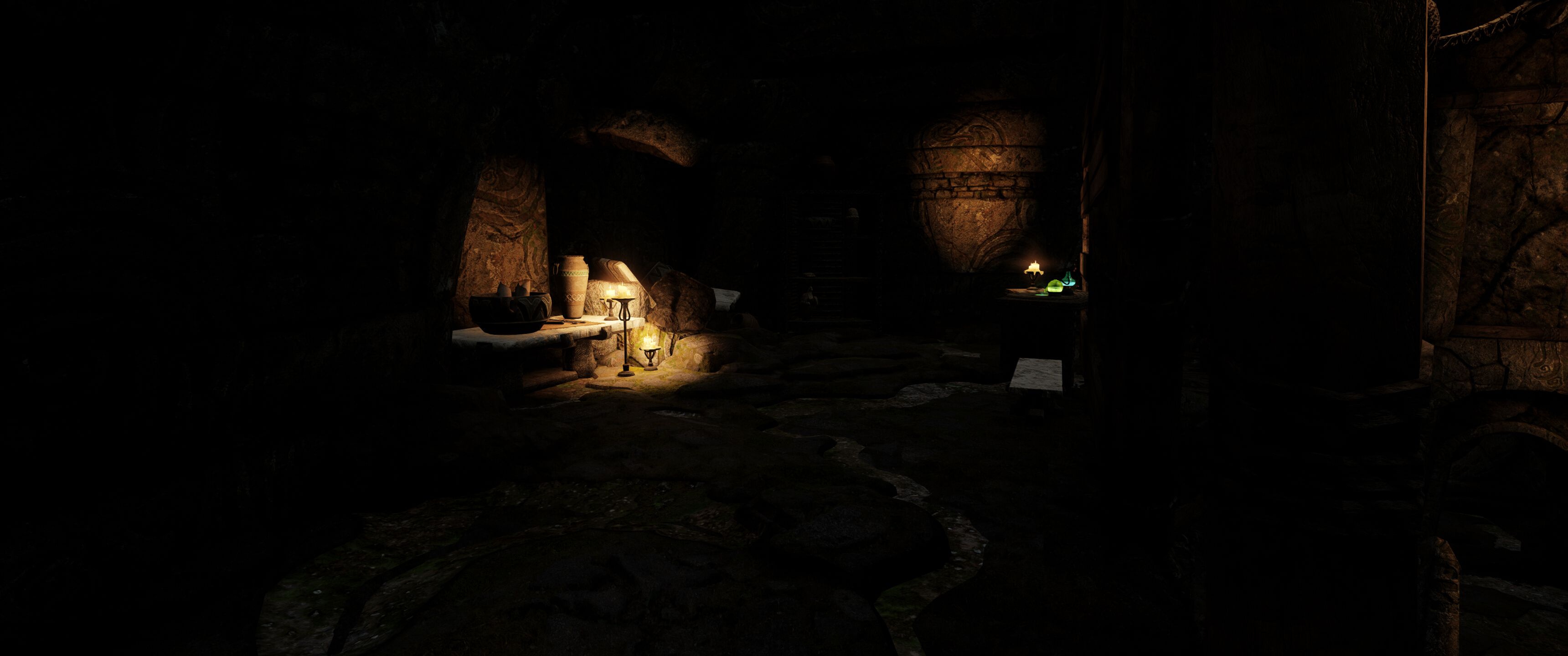 Bleak Falls Barrow mod for The Elder Scrolls V: Skyrim Special Edition