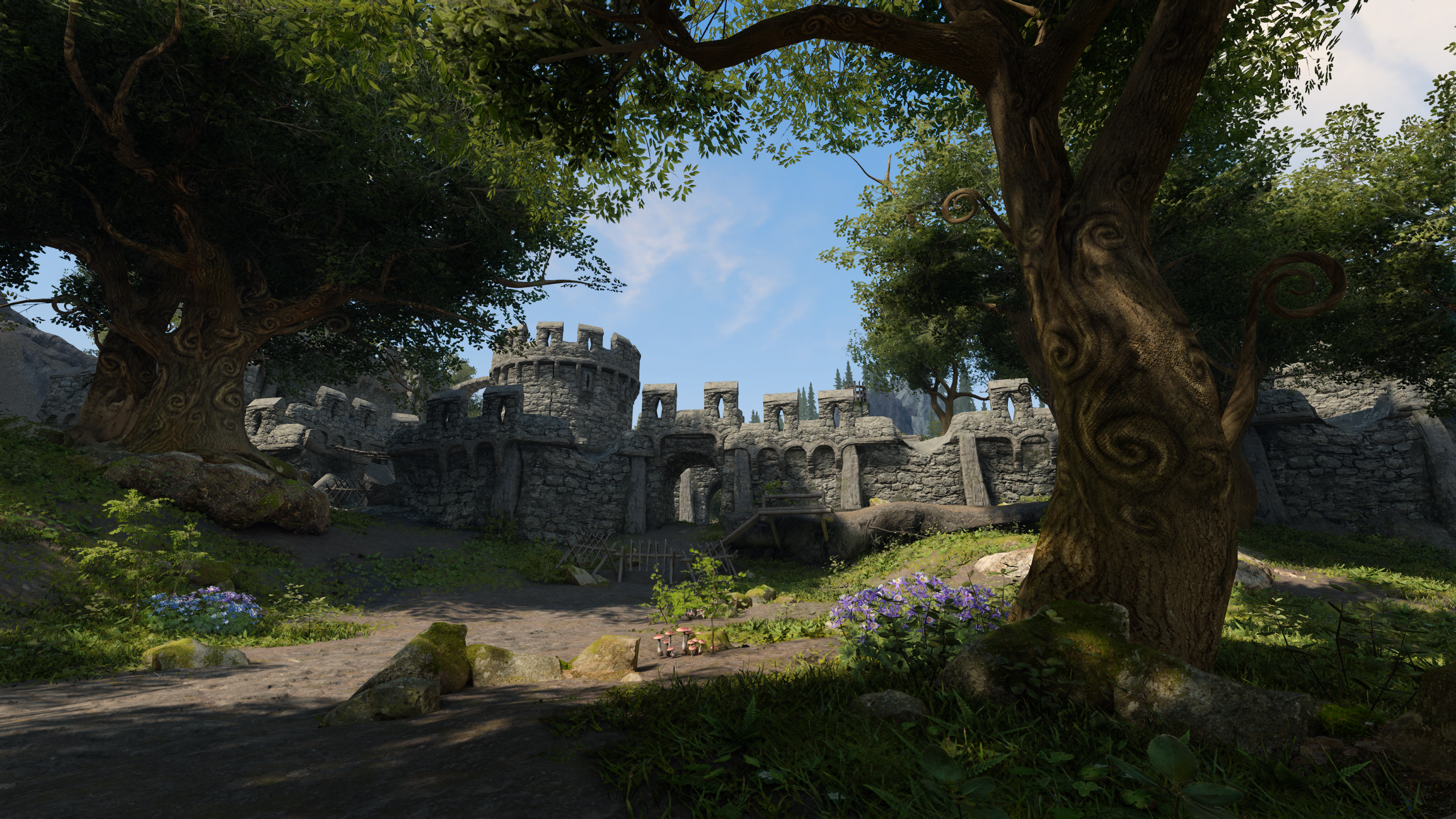 Imperial Forts Remake - PBR mod for The Elder Scrolls V: Skyrim Special Edition