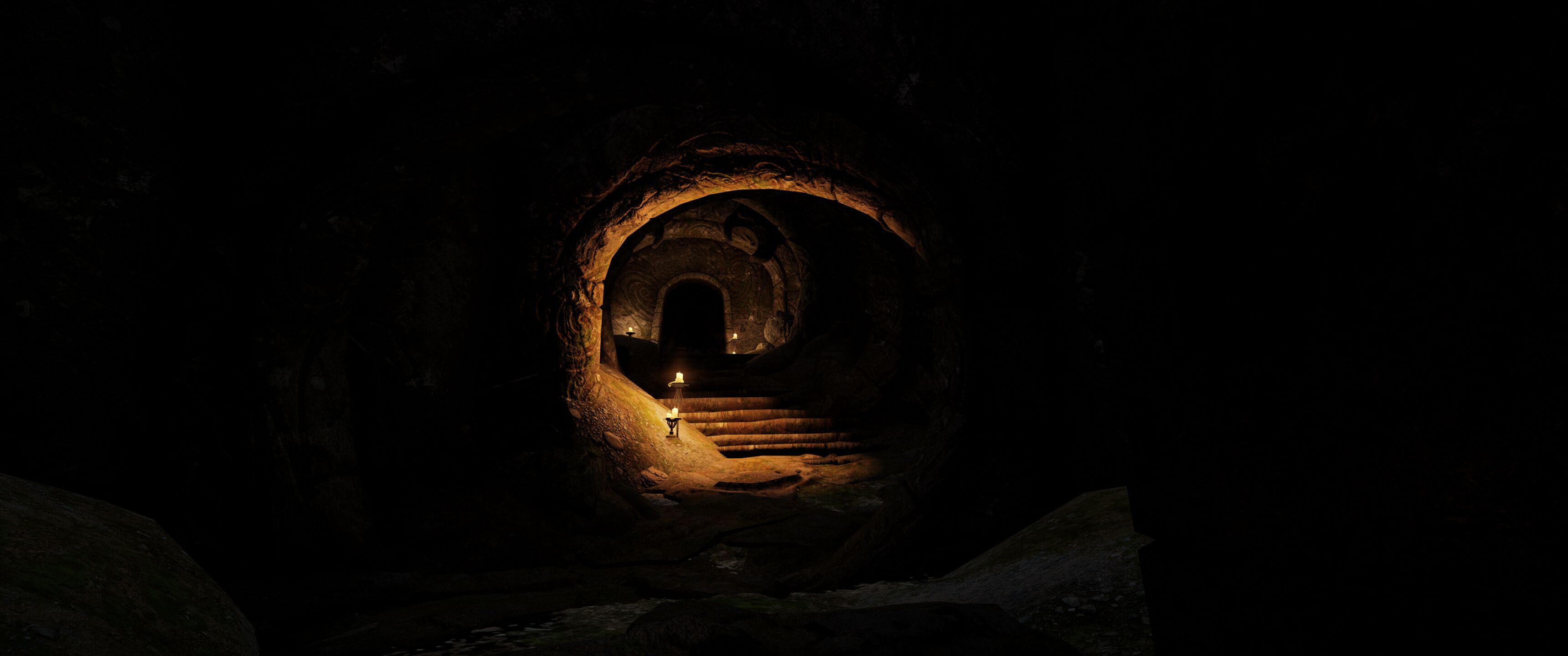 Bleak Falls Barrow mod for The Elder Scrolls V: Skyrim Special Edition