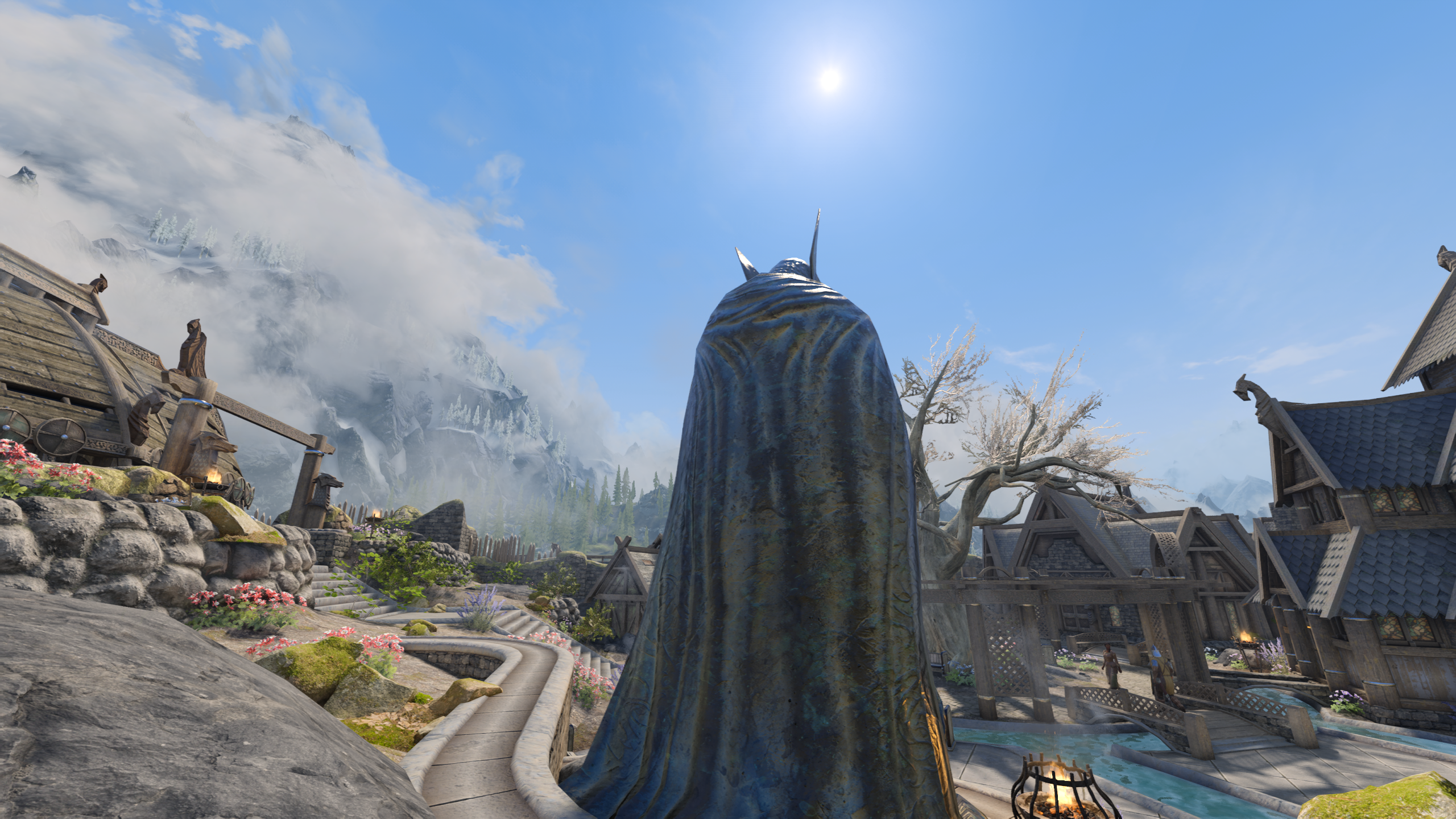 PBR Talos Statue mod for The Elder Scrolls V: Skyrim Special Edition