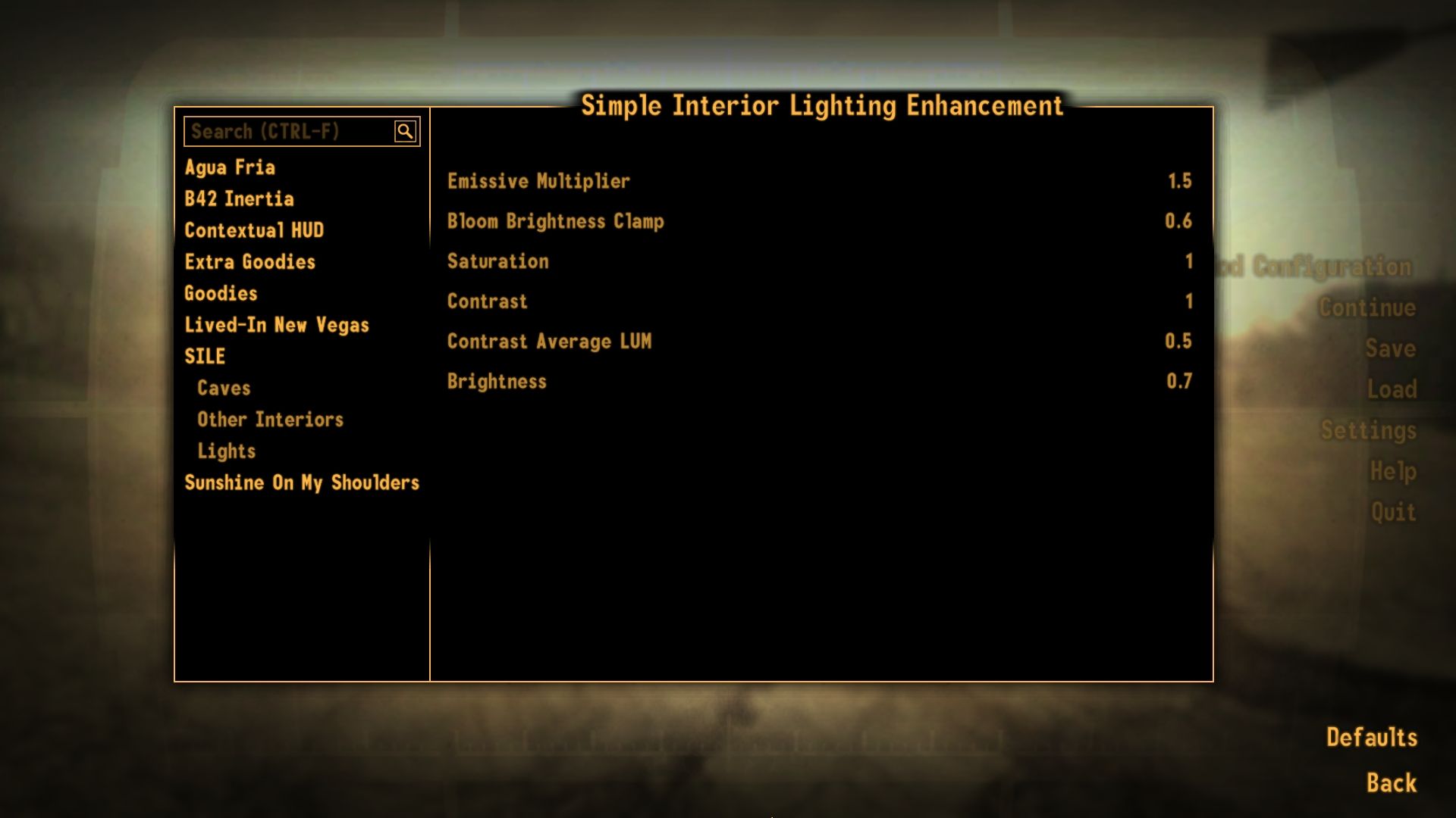Simple Interior Lighting Enhancement (ESPless) mod for Fallout: New Vegas