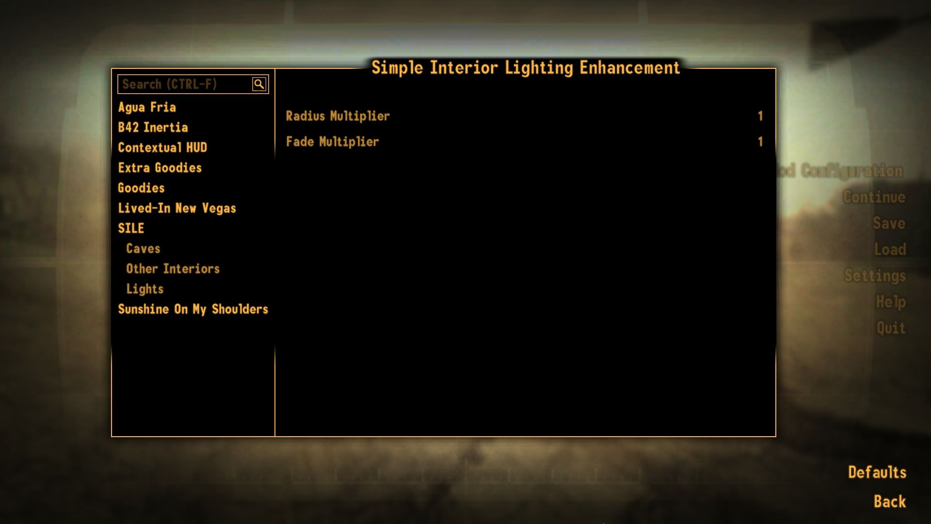 Simple Interior Lighting Enhancement (ESPless) mod for Fallout: New Vegas
