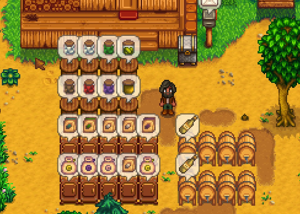 Lumisteria More Produces mod for Stardew Valley