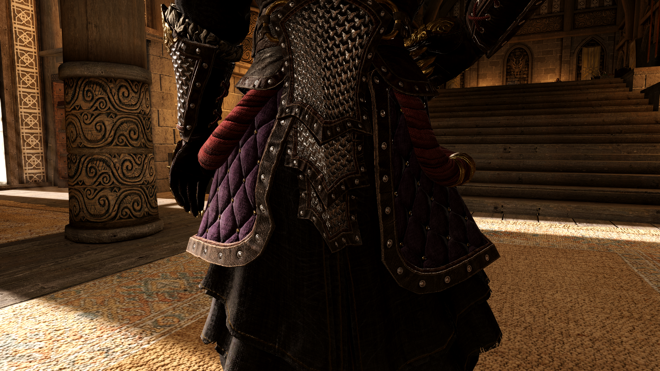 Lunar Guard Armor - PBR mod for The Elder Scrolls V: Skyrim Special Edition