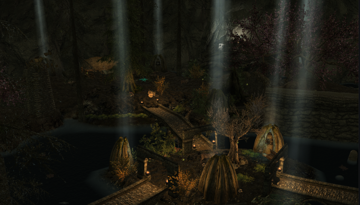 Guardian Stones Sanctuary mod for The Elder Scrolls V: Skyrim Special Edition