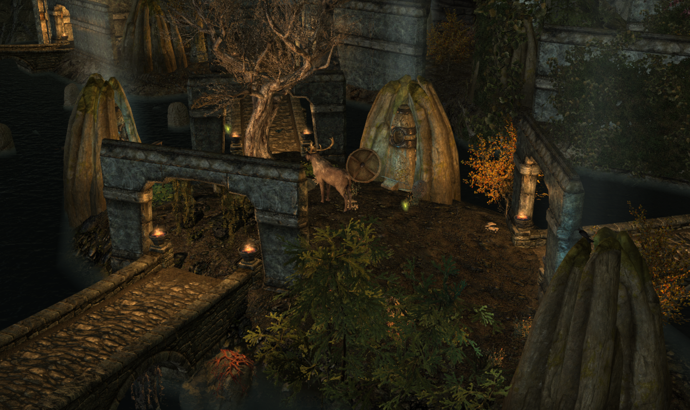 Guardian Stones Sanctuary mod for The Elder Scrolls V: Skyrim Special Edition