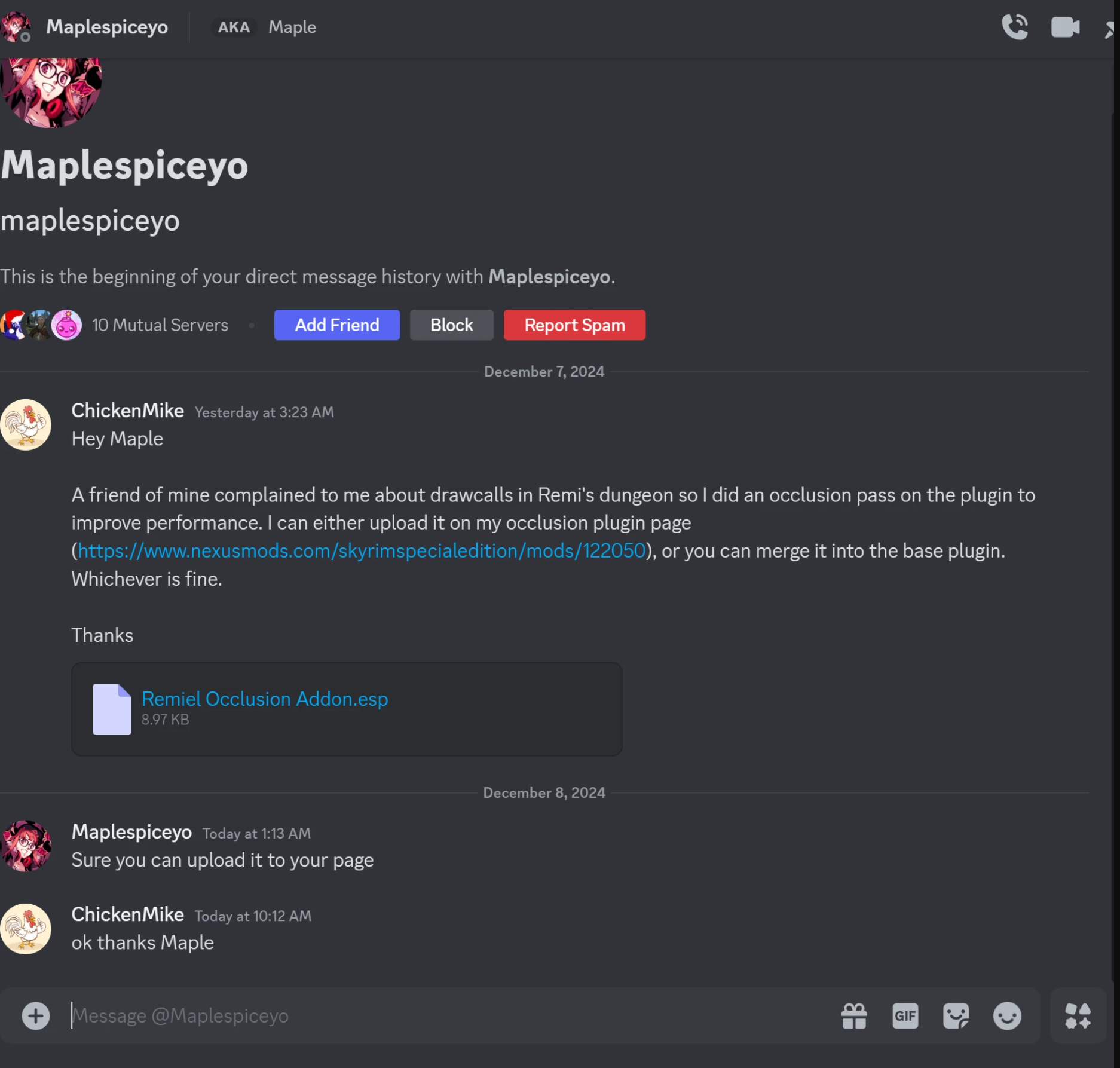 FPS Boost for Quest Mods mod for The Elder Scrolls V: Skyrim Special Edition