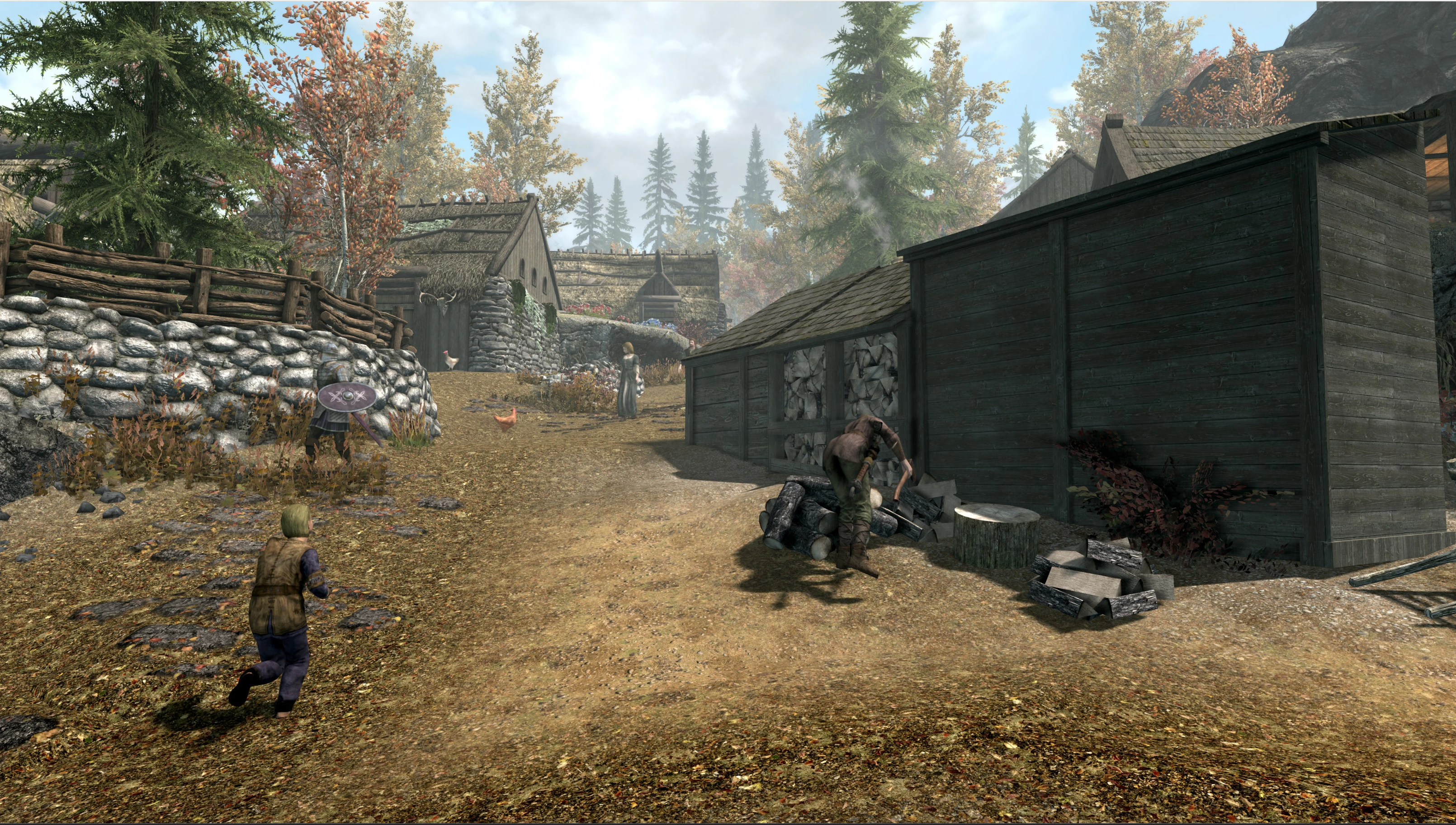 Woodsheds of Skyrim - Patch Collection mod for The Elder Scrolls V: Skyrim Special Edition