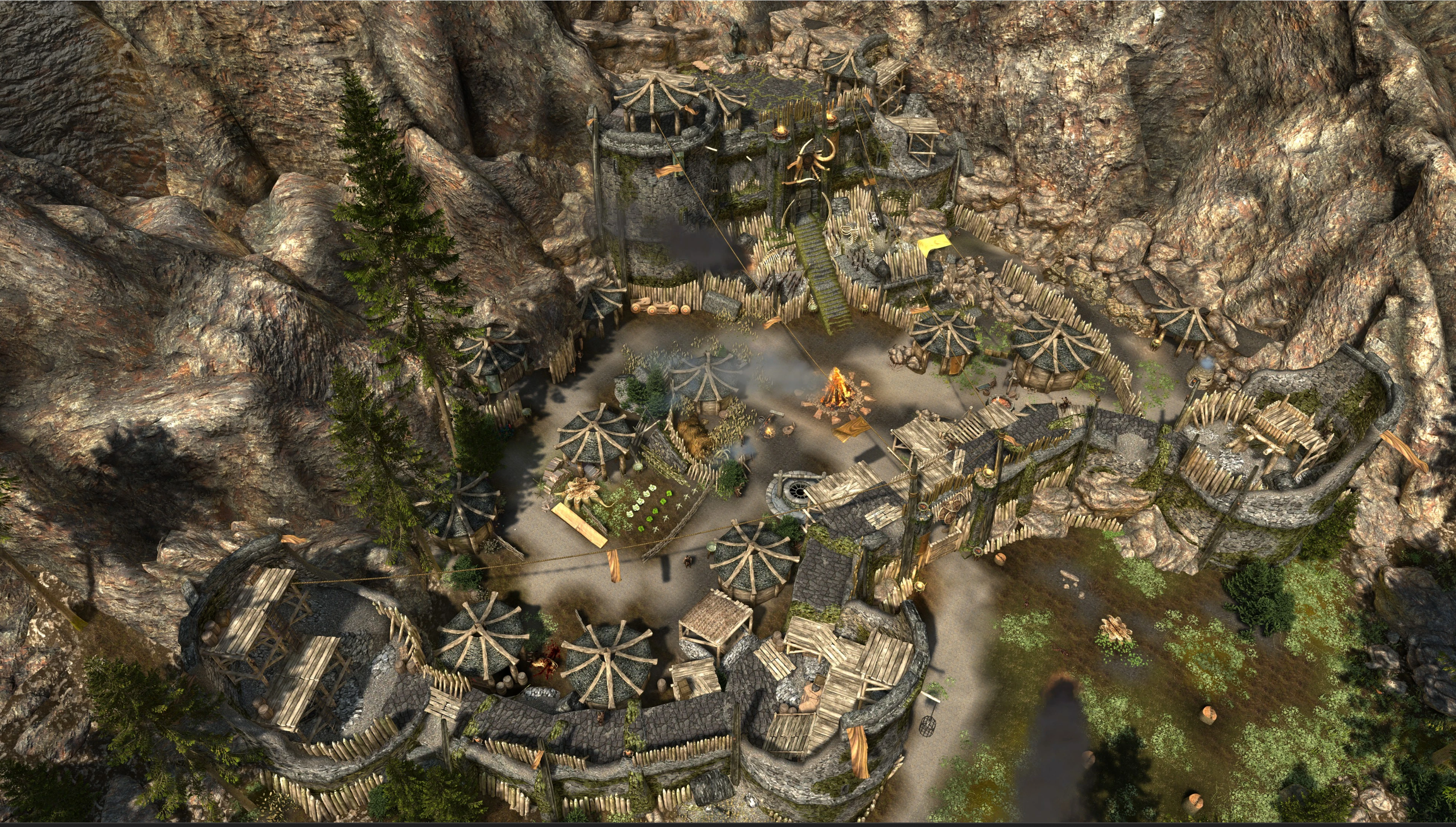 Orc Exiles - Cracked Tusk Keep - Patch Collection mod for The Elder Scrolls V: Skyrim Special Edition