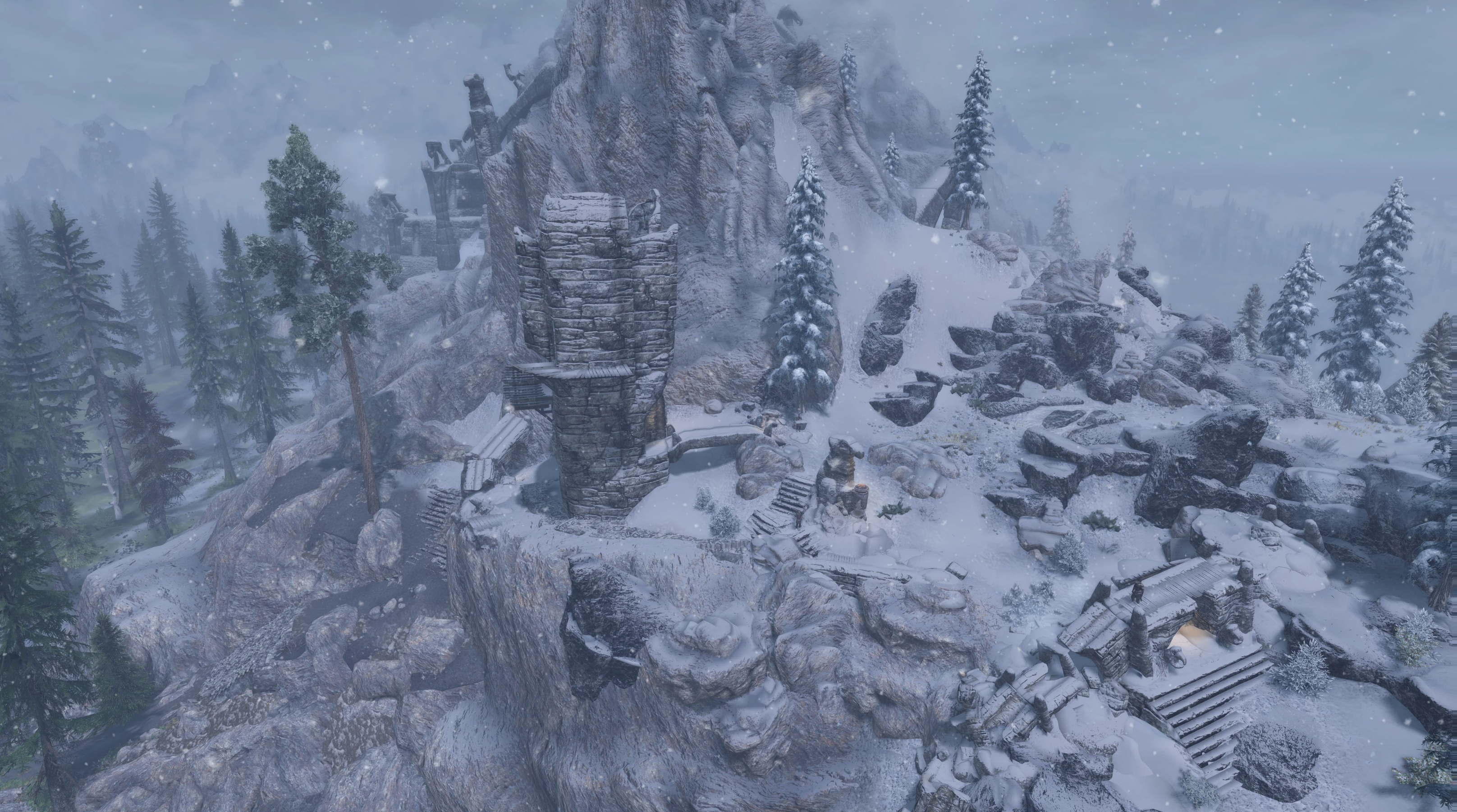 Snozz Ryn Bleak Falls Tower Mashup mod for The Elder Scrolls V: Skyrim Special Edition
