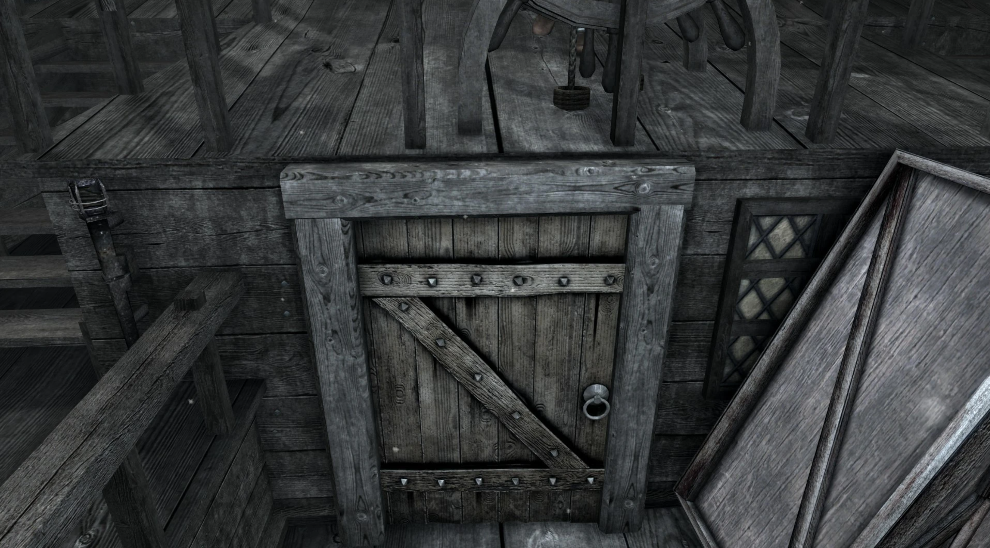 Wares of Tamriel Glorious Doors Black Door Fix mod for The Elder Scrolls V: Skyrim Special Edition