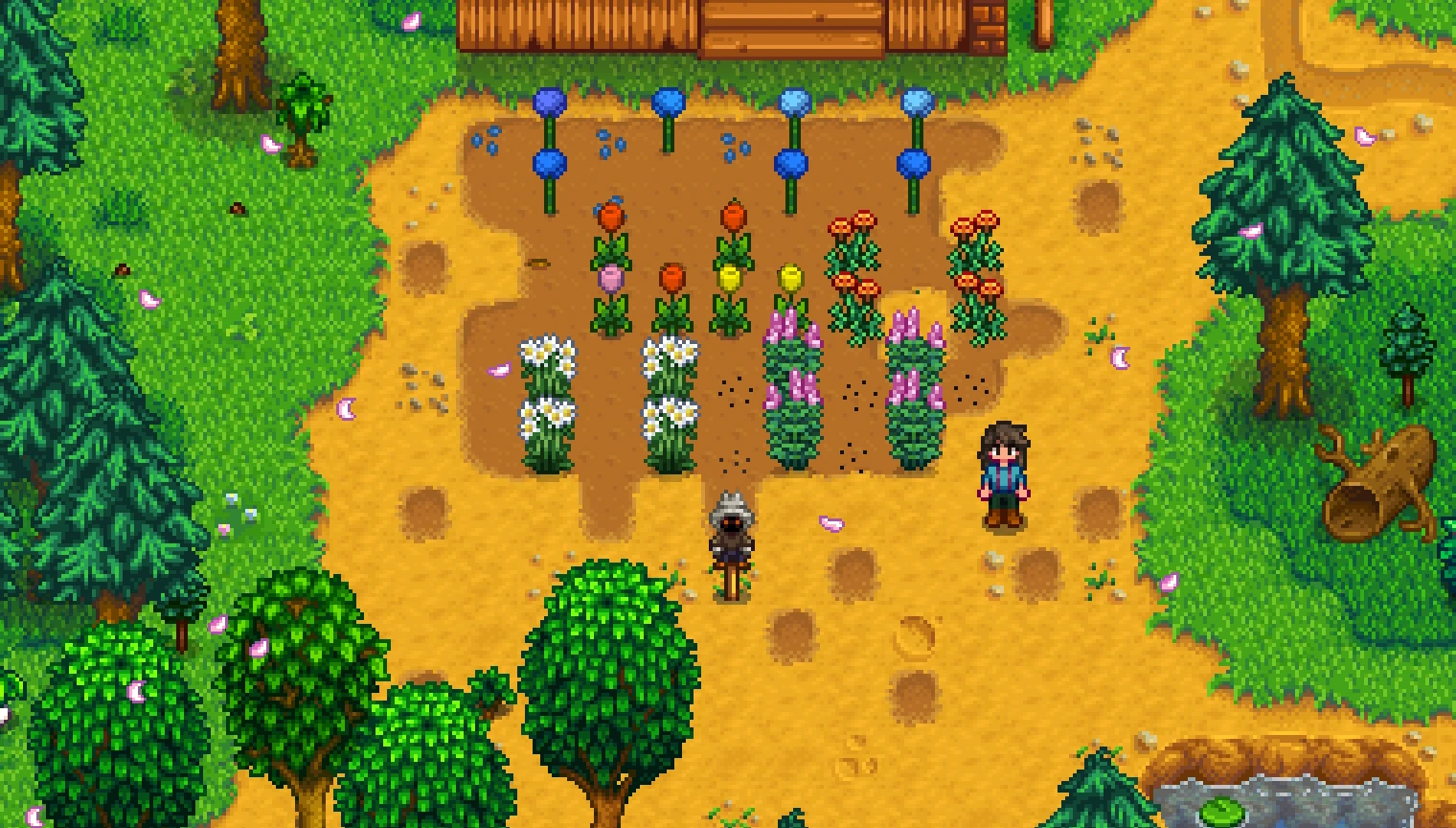 Lumisteria Self Seeding Flowers mod for Stardew Valley