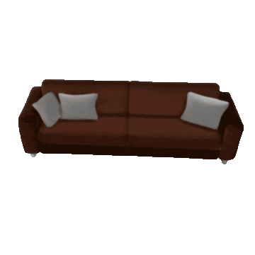 Modern Velvet Sofa mod for The Sims 4 
